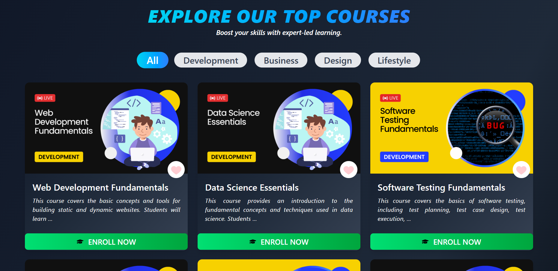 Top Courses